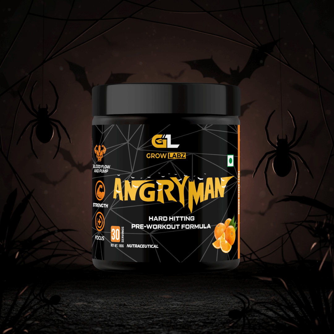 Growlabz Angryman Pre-Workout (Extreme Potency)