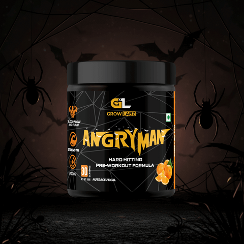Growlabz Angryman Pre-Workout (Extreme Potency)