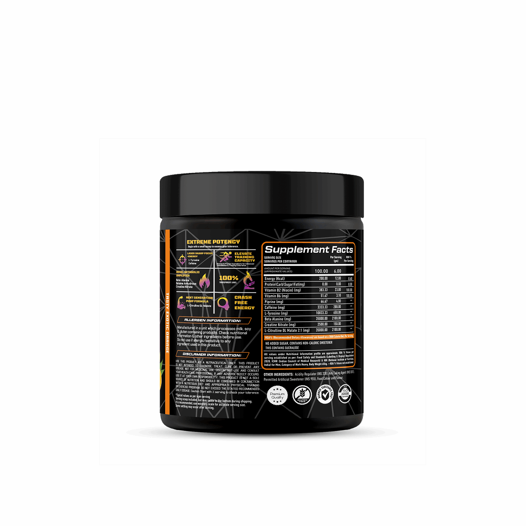 Growlabz Angryman Pre-Workout (Extreme Potency)