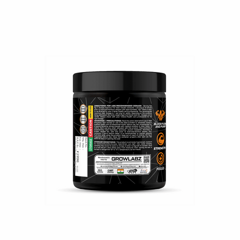 Growlabz Angryman Pre-Workout (Extreme Potency)