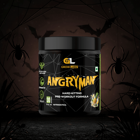 Growlabz Angryman Pre-Workout (Extreme Potency)