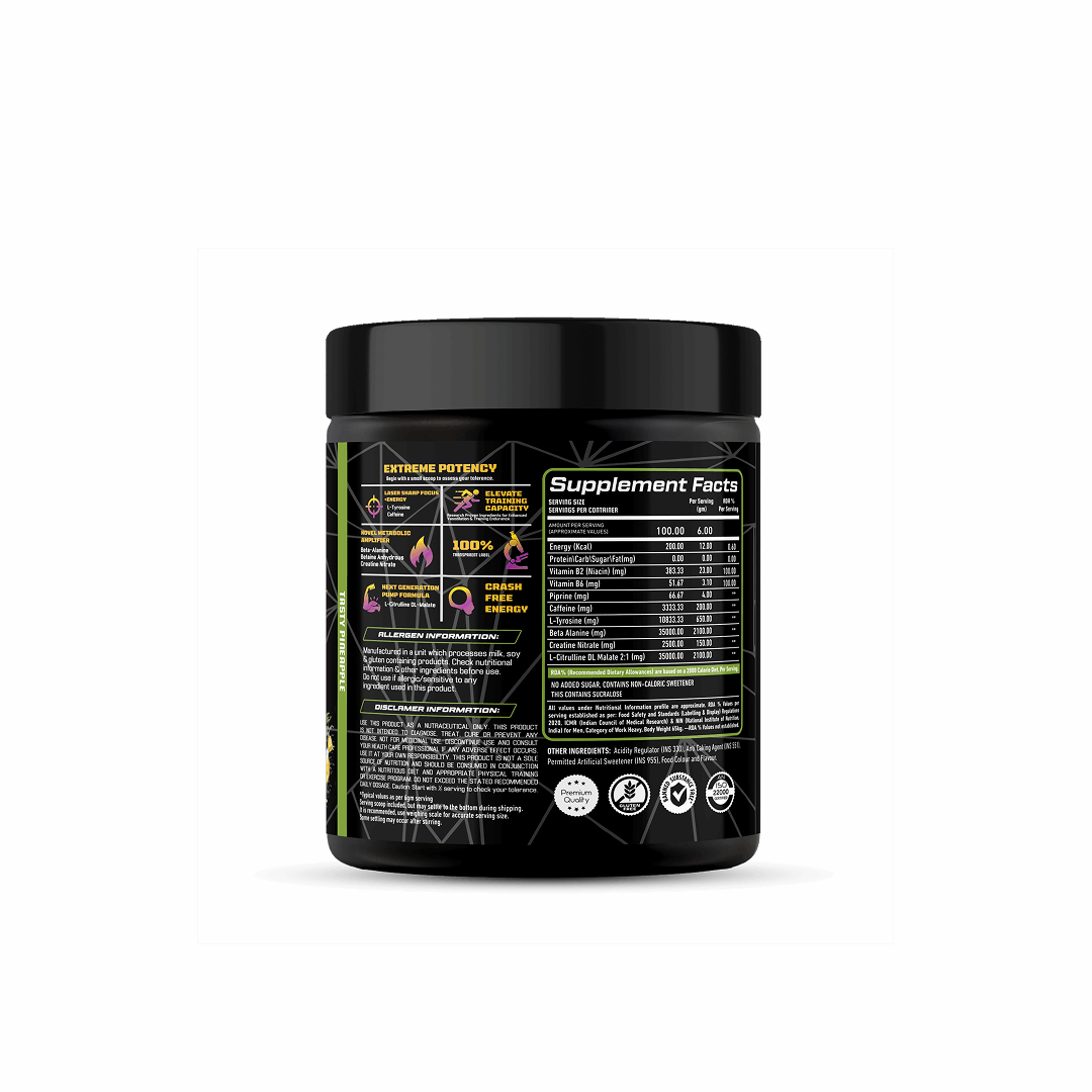 Growlabz Angryman Pre-Workout (Extreme Potency)