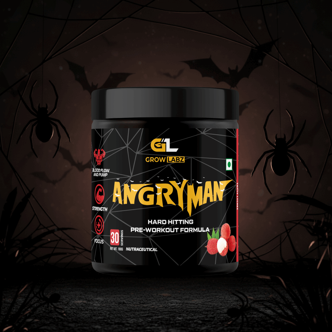 Growlabz Angryman Pre-Workout (Extreme Potency)