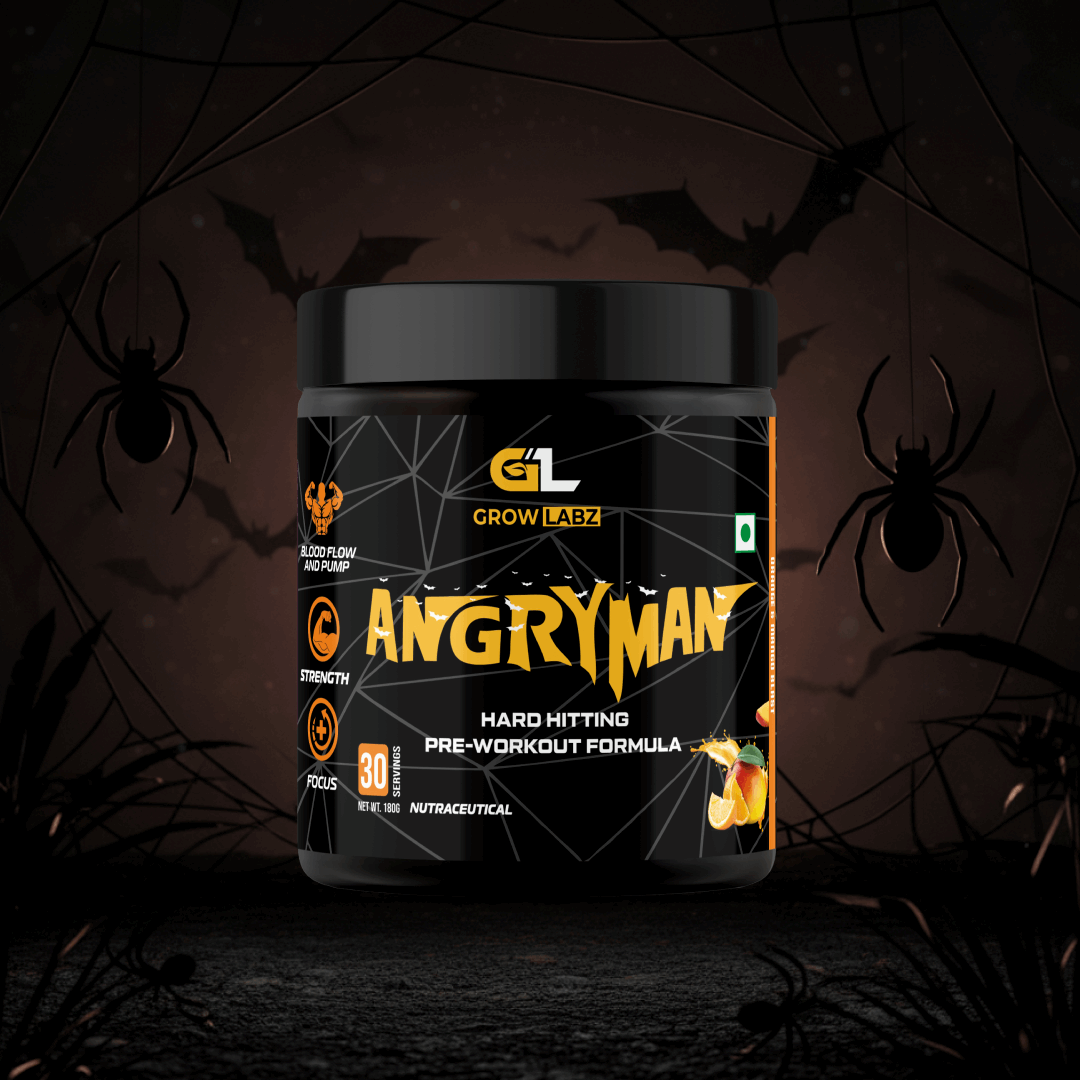 Growlabz Angryman Pre-Workout (Extreme Potency)