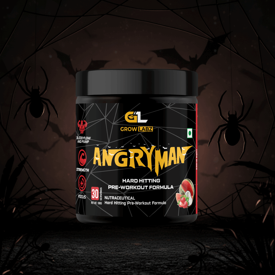Growlabz Angryman Pre-Workout (Extreme Potency)