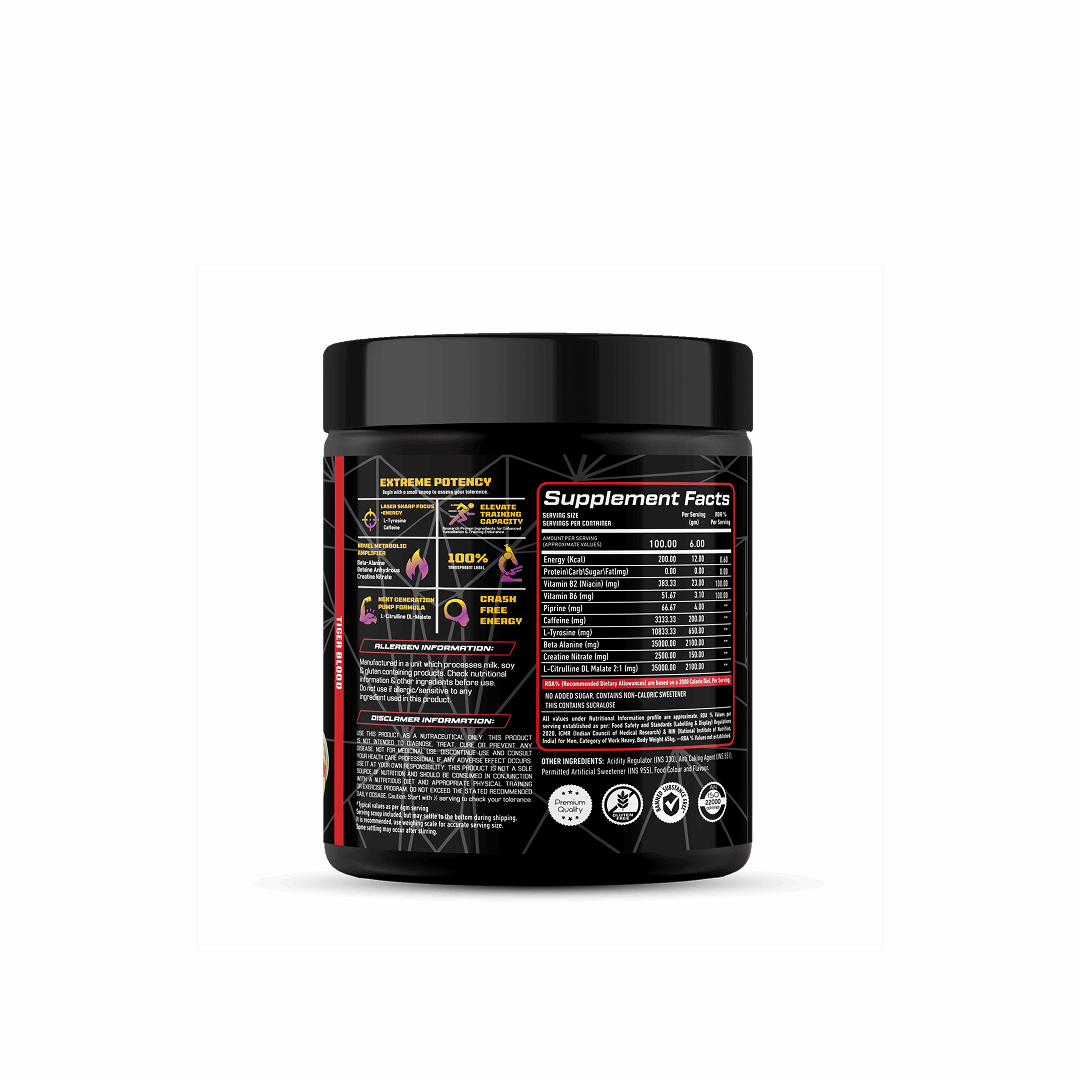 Growlabz Angryman Pre-Workout (Extreme Potency)