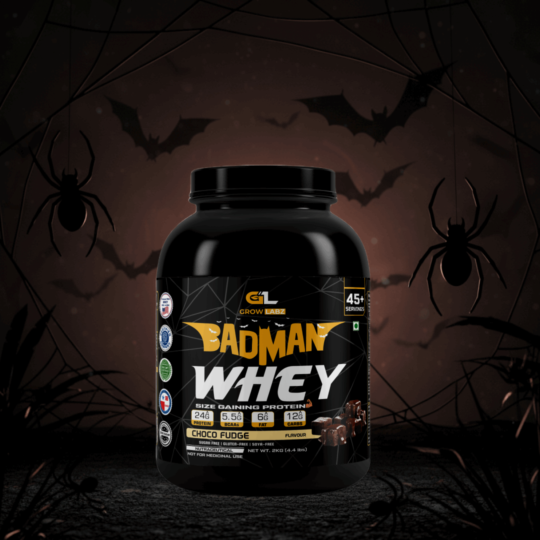 Growlabz Badman Whey Size Gaining Protein
