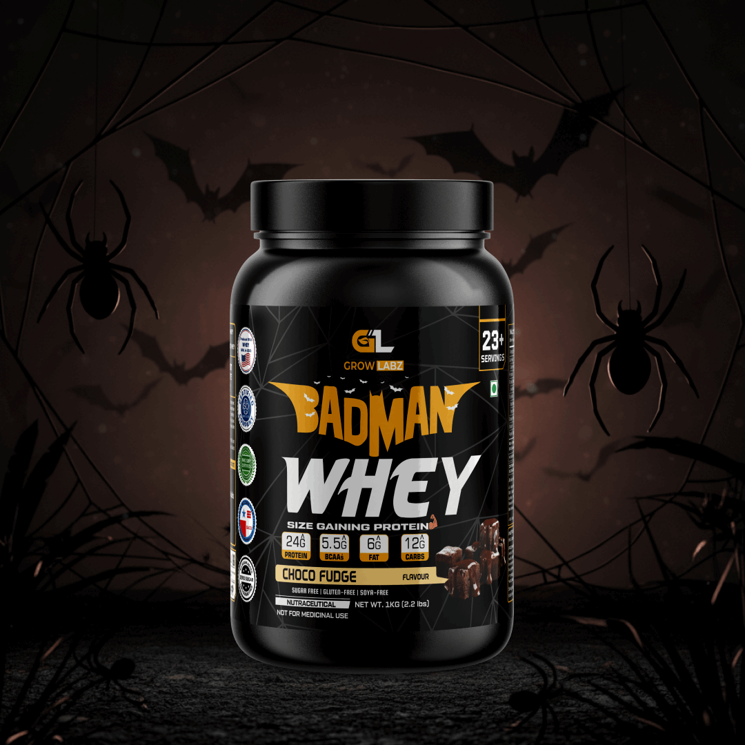 Growlabz Badman Whey Size Gaining Protein
