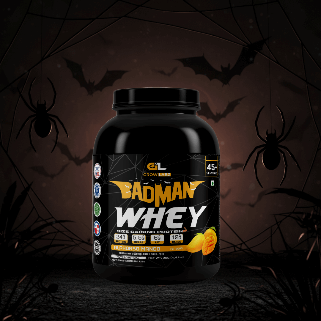 Growlabz Badman Whey Size Gaining Protein