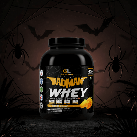 Growlabz Badman Whey Size Gaining Protein