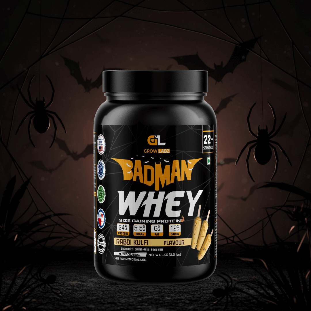Growlabz Badman Whey Size Gaining Protein