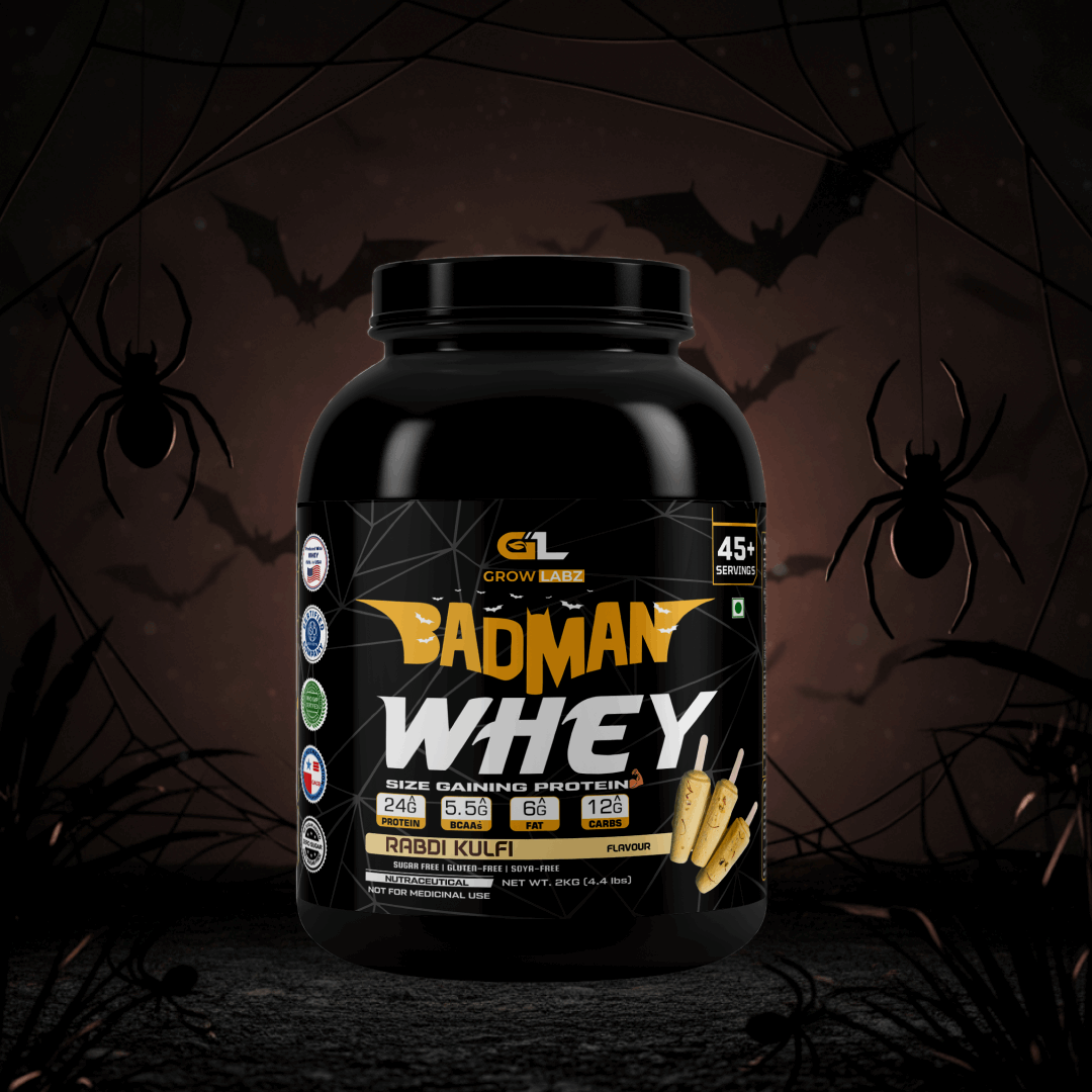Growlabz Badman Whey Size Gaining Protein