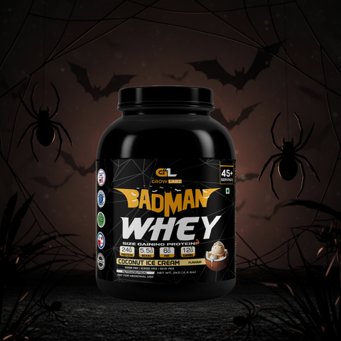 Growlabz Badman Whey Size Gaining Protein