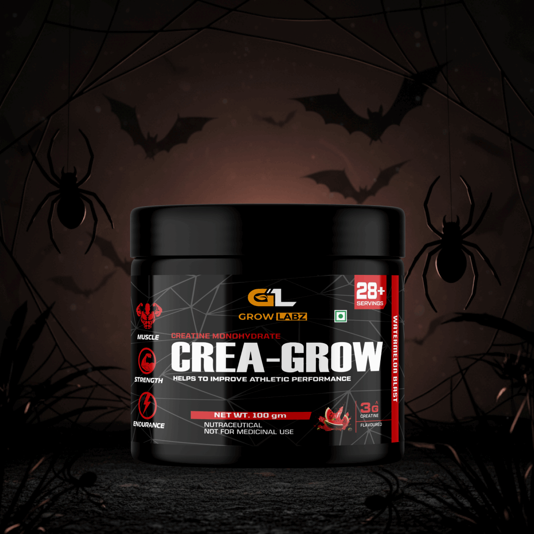 Growlabz Crea – Grow 100% Micronised Monohydrate Creatine