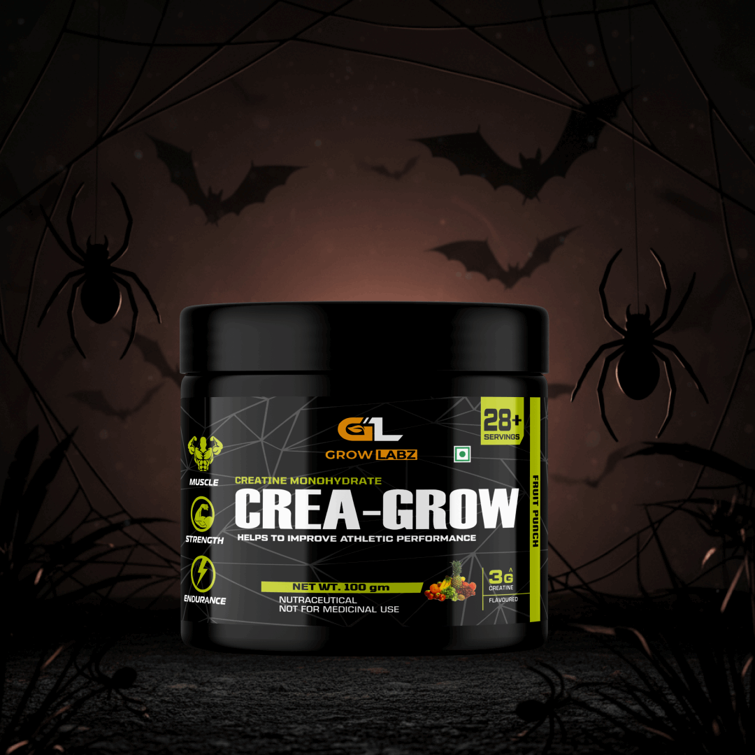 Growlabz Crea – Grow 100% Micronised Monohydrate Creatine