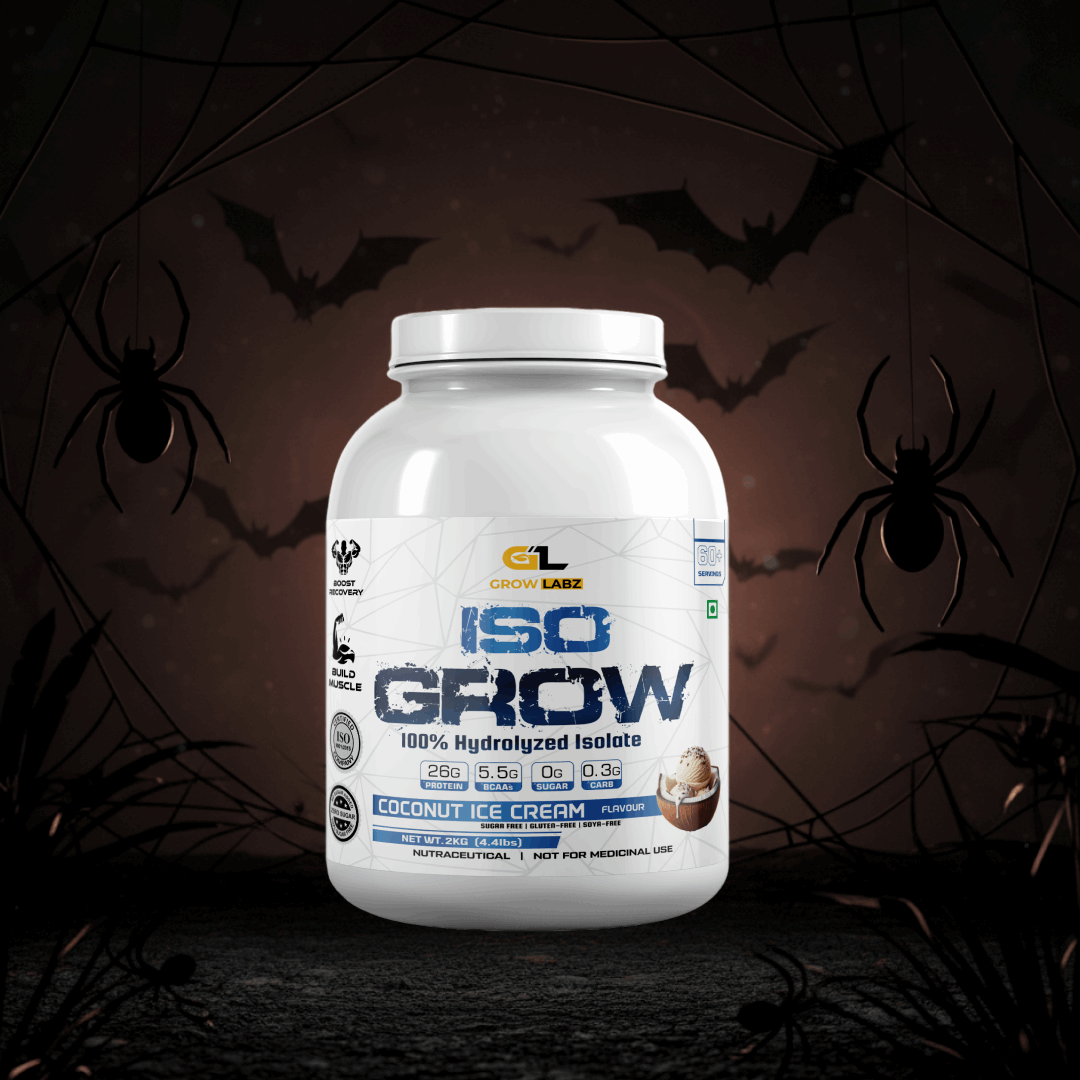Growlabz ISO Grow Whey Protein 100% Pure Isolate
