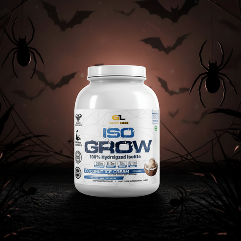 ISO Grow Whey Protein 100% Pure Isolate