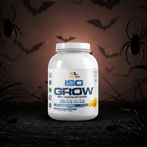 ISO Grow Whey Protein 100% Pure Isolate