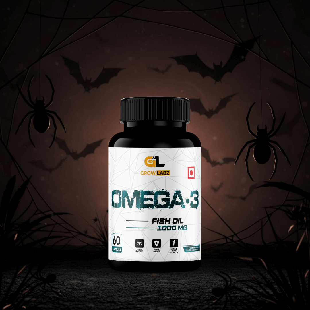 Growlabz Omega 3 – Fish Oil 1000 MG