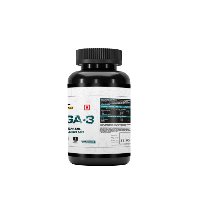 GROW LABZ- OMEGA 3 - FISH OIL 1000 MG